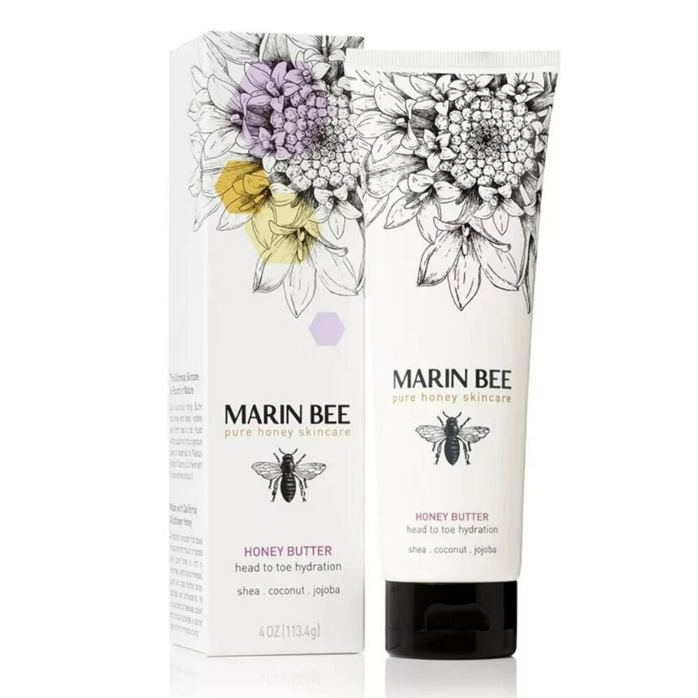 Marin Bee Honey Butter Organic Cruelty Free No Parabens, Phthalates NEW
